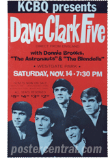 Dave Clark five poster